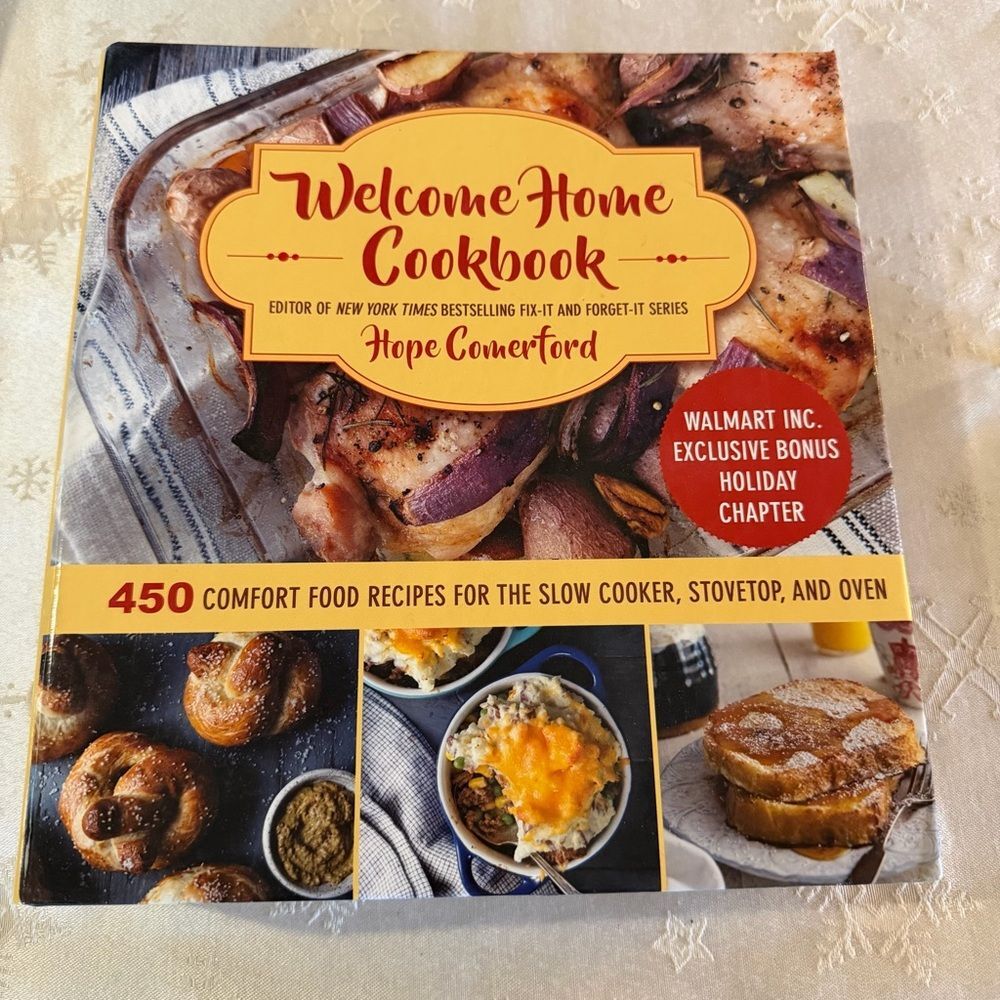 Welcome Home Cookbook 2017 Binder Style Walmart Holiday Chapter 2013